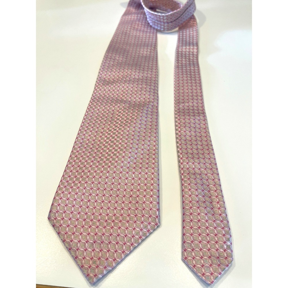 Banana Republic Made in Italy Pink Silk‎ Mens Tie
